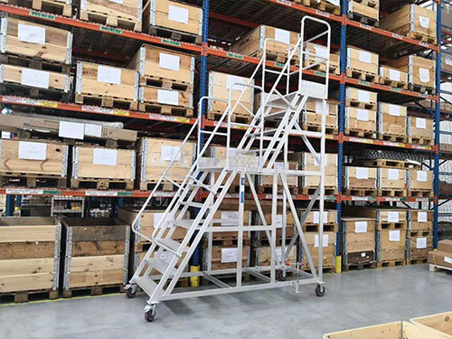 雙層登高平臺應(yīng)用